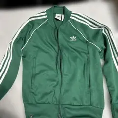 adidas トラックジャケット 緑 グリーン