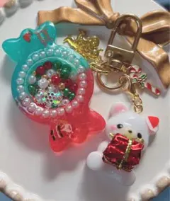 レジンキーホルダー