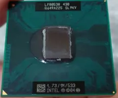 インテル intel celeron 1.73/1M/533 430型 - メルカリ
