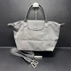LONGCHAMP ロンシャン ル プリアージュ ネオ S グレー 2WAY