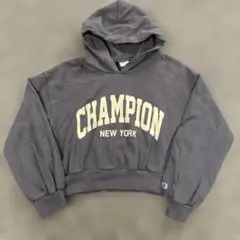 Champion チャンピオン GIRLS パーカー 150 チャコールグレー