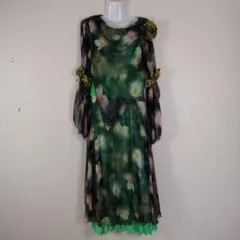 【美品日本製社交ダンス衣装】INTHEMOOD インザムード ドレス ワンピース 美品日本製社交ダンス衣装】INTHEMOOD インザムード ドレス