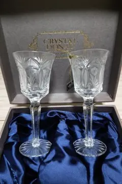 【カメイガラス】クリスタルドナウ　被せ切子　ワイングラス　5脚セット　旧東独製 Amazon | KAMEIGLASS カメイガラス CRYSTAL DONAU クリスタル