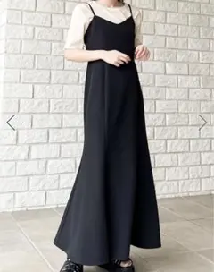 Heather ヘザー マーメイドワンピース タイトワンピース Lサイズ