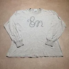 Unknown Gildan ロンt 長袖tシャツ　グレー　y2k 00s XL