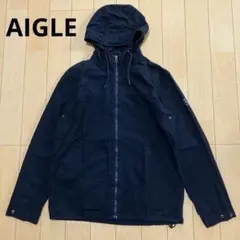 AIGLE エーグル　マウンテンパーカー　ブラック　Lサイズ