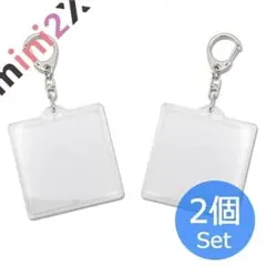 傷有 チョコシール 用 キーホルダー 48 52mmシール2個入 ビックリマン