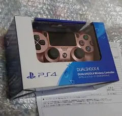 新品 PS4 ワイヤレスコントローラー デュアルショック4 ローズゴールド