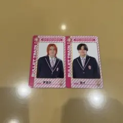 EBiDAN THE LIVE 2026 両面トレカ 超特急 タカシ カイ