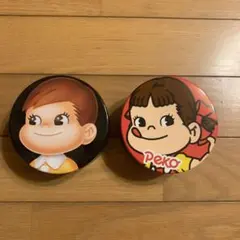 Q oo コップ4つ 不二家 ペコちゃん 缶ケース 3セット - メルカリ
