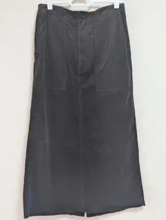 【Beauty&youth】コーデュロイ タイトスカート ダークブラウン