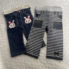 ミキハウス ベビー服 レッグウェアセット