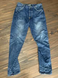 BITBLUE ビットブルー サルエルデニム　ジーンズ　M ユニセックス