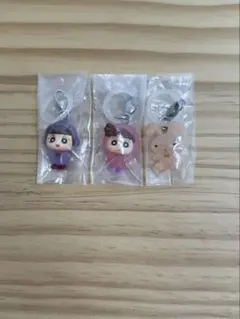 クレヨンしんちゃん　めじるしアクセサリー　あいちゃんネネちゃんウサギ