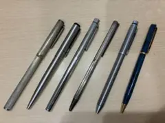 ス*ト様 ダンヒル 925 デュポン パーカーなど ヴィンテージボールペン 6本のサムネイル