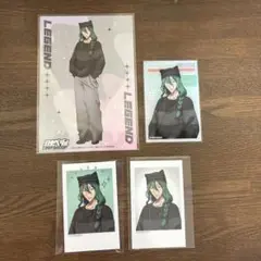 弱虫ペダル 弱ペダ 巻島裕介 Y2K プリンセスカフェ 4点セット