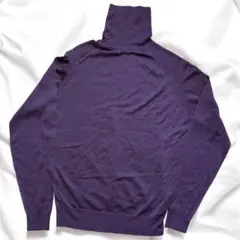 美品 ジョンスメドレー ビームスF コラボ タートルネックニット イングランド製