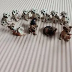 ミニチュア犬フィギュア11体セット