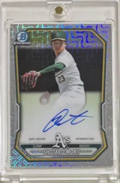 森井翔太郎 2025 Bowman Chrome 1st 直筆サインカード - メルカリ