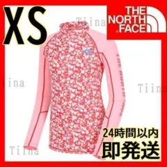 XS 韓国限定 the north face ラッシュガード ピンク スポーツのサムネイル