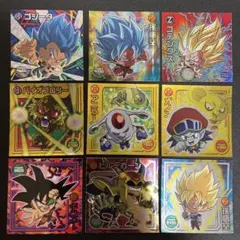 ドラゴンボール ウエハース　カード　9枚セット ドラゴンボール ウエハース カード プラスチック製カード 9枚
