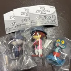 ズートピア2 ならぶんです。　ニック　ジュディ　ゲイリー　3点セット
