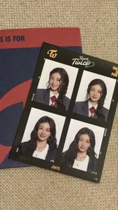TWICE フォトカード Jihyo ジヒョ2枚
