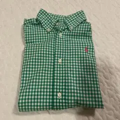 3T 100size⭐︎キッズラルフ　チェックボタンダウンシャツ