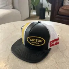 Fafepoシュプリーム　Vanson コラボ　キャップ Fafepoシュプリーム Vanson コラボ キャップ