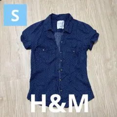 H&M ドットシャツ　36