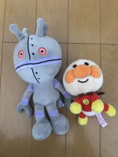 SEGA ダダンダン　赤ちゃんアンパンマン　ぬいぐるみ2点のサムネイル