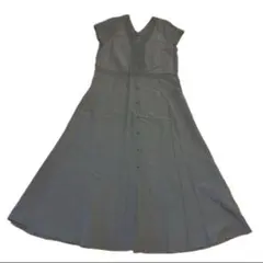 Spick and Span ロングワンピース 刺繍 水色