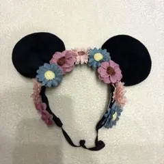【SALE ✨️】ミニー 花飾り フラワー カチューシャ ヘアバンド
