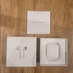 Apple AirPods本体 ホワイト 充電ケース付き