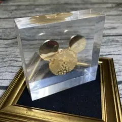 昭和レトロ 東京ディズニーランド 開園当時物 アクリルキューブ シンデレラ城