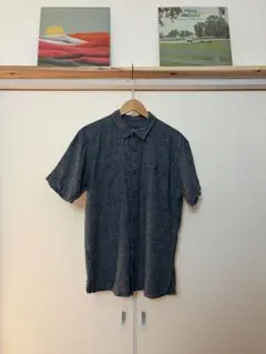Patagonia 半袖シャツ ネイビー M
