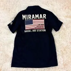 Avirex ミリタリー　トップガン　ワッペン　刺繍ロゴ　国旗　USA アメリカのサムネイル