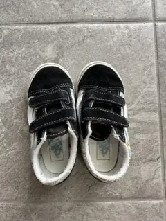 VANS ブラックスニーカー ☺︎ベルクロ15cm