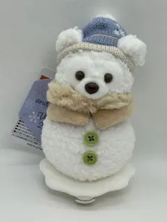 シークレットスノーウィーデイ　ダッフィー 肩のせぬいぐるみ