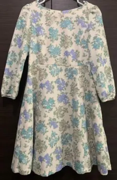 花柄 膝丈ワンピース アナトリエ