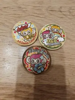 ナルミヤキャラクターズ刺繍缶バッチ