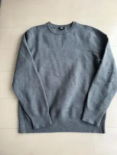 ユニクロ　ウォッシャブルミラノリブクルーネックセーター