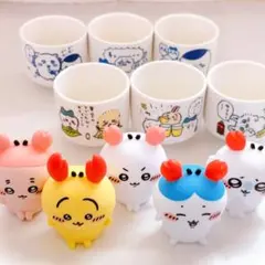 ちいかわ おちょこ全6種 ソフビフィギュア3 5種 まとめ売り ガチャ