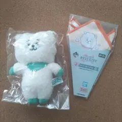 BT21　RJ　５周年記念　レインボーマスコット　一番くじ　GIFT　タオル