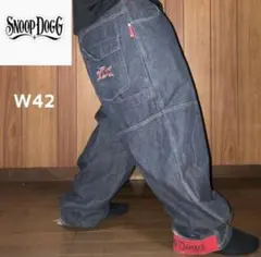 スヌープドッグ　デニム　snoop dogg denim B系　極太のサムネイル
