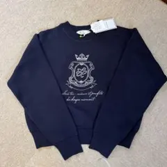 ロペピクニック　ネイビー スエット・トレーナー　厚手　未使用