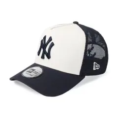 希少【NEWERA/ニューエラ】ロゴメッシュキャップ　MLBヤンキース　タグ付き