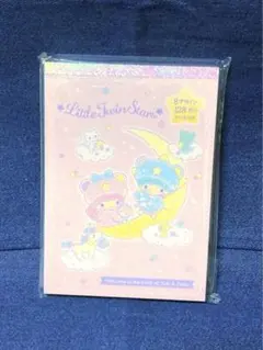 レア　キキララ　リトルツインスターズ メモ　メモパッド　メモ帳　2022