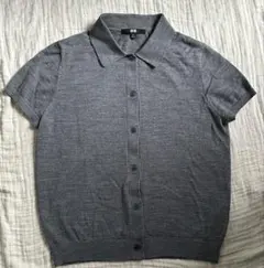 UNIQLO メリノブレンドポロカーディガン