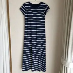 Sサイズ　UNIQLO　カップつき　ワンピース　ボーダー